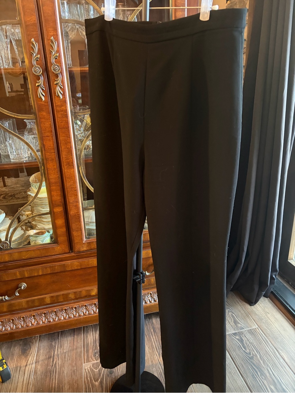 Black Halo high-waisted Black Women's Dress Pants
